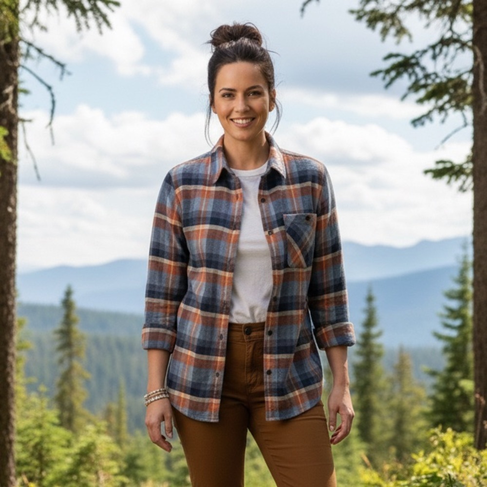 Patagonia Heywood Flannel Shirt Size 6